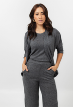 Conjunto Janaína Cinza Mescla