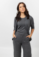 Conjunto Janaína Cinza Mescla