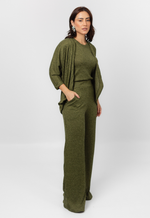 Conjunto Janaína Verde Mescla