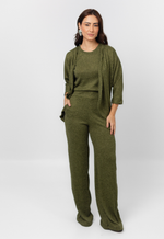 Conjunto Janaína Verde Mescla