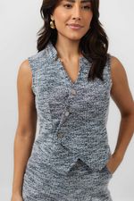 Conjunto Lúcia Azul Mescla