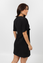 Vestido Ágatha Alfaiataria Mari Preto