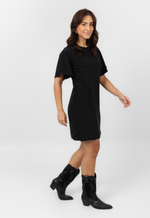 Vestido Ágatha Alfaiataria Mari Preto