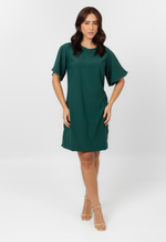 Vestido Ágatha Verde Floresta