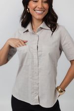 Camisa Samyla Cinza