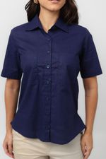 Camisa Samyla Azul Marinho