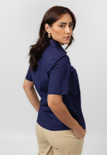 Camisa Samyla Azul Marinho