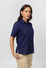 Camisa Samyla Azul Marinho