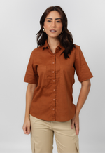Camisa Samyla Marrom