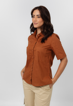 Camisa Samyla Marrom
