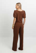 Blusa Cecília Chocolate