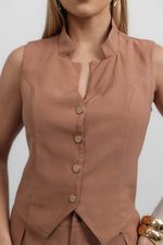 Conjunto Érika Marrant Bege 