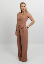 Conjunto Érika Marrant Bege 