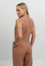 Conjunto Érika Marrant Bege 