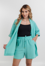 Conjunto Zoe Verde Água