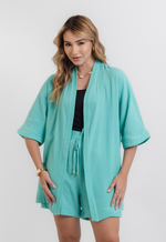 Conjunto Zoe Verde Água