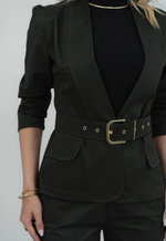 Conjunto Márcia Sarja Valentim Verde 