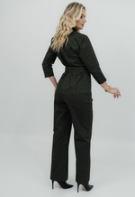 Conjunto Márcia Sarja Valentim Verde 