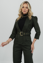 Conjunto Márcia Sarja Valentim Verde 