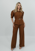 Conjunto Martha Chocolate 