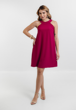 Vestido Bella Fúcsia 