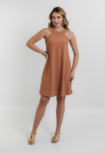 Vestido Bella Bege 