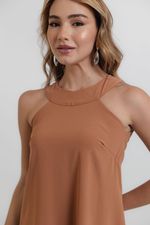 Vestido Bella Bege 