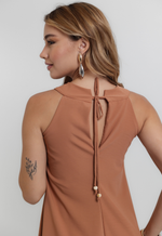 Vestido Bella Bege 