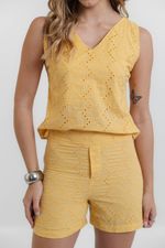 Conjunto Alice Amarelo