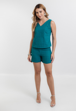 Conjunto Alice Verde Petróleo