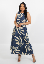 Conjunto Carmélia Azul  Estampado