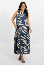 Conjunto Carmélia Azul  Estampado