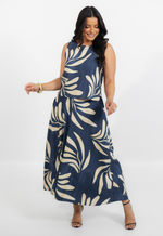 Conjunto Carmélia Azul  Estampado