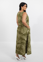 Conjunto Carmélia Verde Estampado 