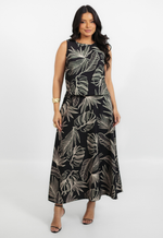 Conjunto Carmélia Preto Estampado