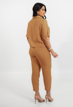 Conjunto Núbia Bege 