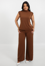 Conjunto Sandra Chocolate
