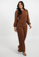 Conjunto Rebeca Chocolate Ed. Limitada