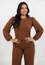 Conjunto Rebeca Chocolate Ed. Limitada