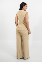Conjunto Virginia Bege