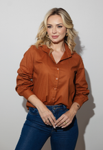 Camisa Jéssica Marrom