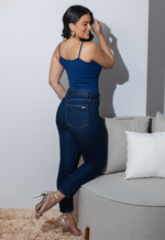 Calça Jeans Mom Emily Escuro