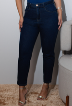 Calça Jeans Mom Emily Escuro