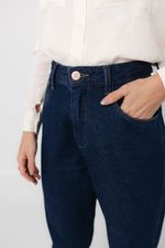 Calça Jeans Mom Emily Escuro