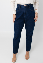 Calça Jeans Mom Emily Escuro