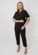Conjunto Núbia Risca de Giz Preto