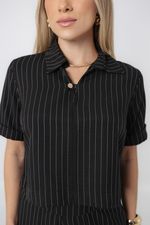 Conjunto Núbia Risca de Giz Preto