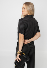Conjunto Núbia Risca de Giz Preto