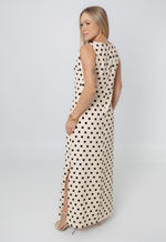 Vestido Débora Poá Bege 