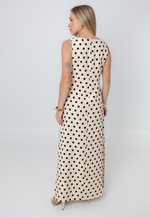 Vestido Débora Poá Bege 
